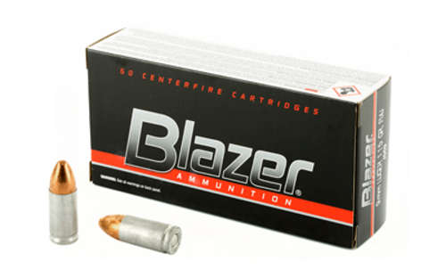 Ammunition Blazer Ammunition Blazer 9mm BLAZER 9MM 115GR FMJ 50/1000 • Model: Blazer